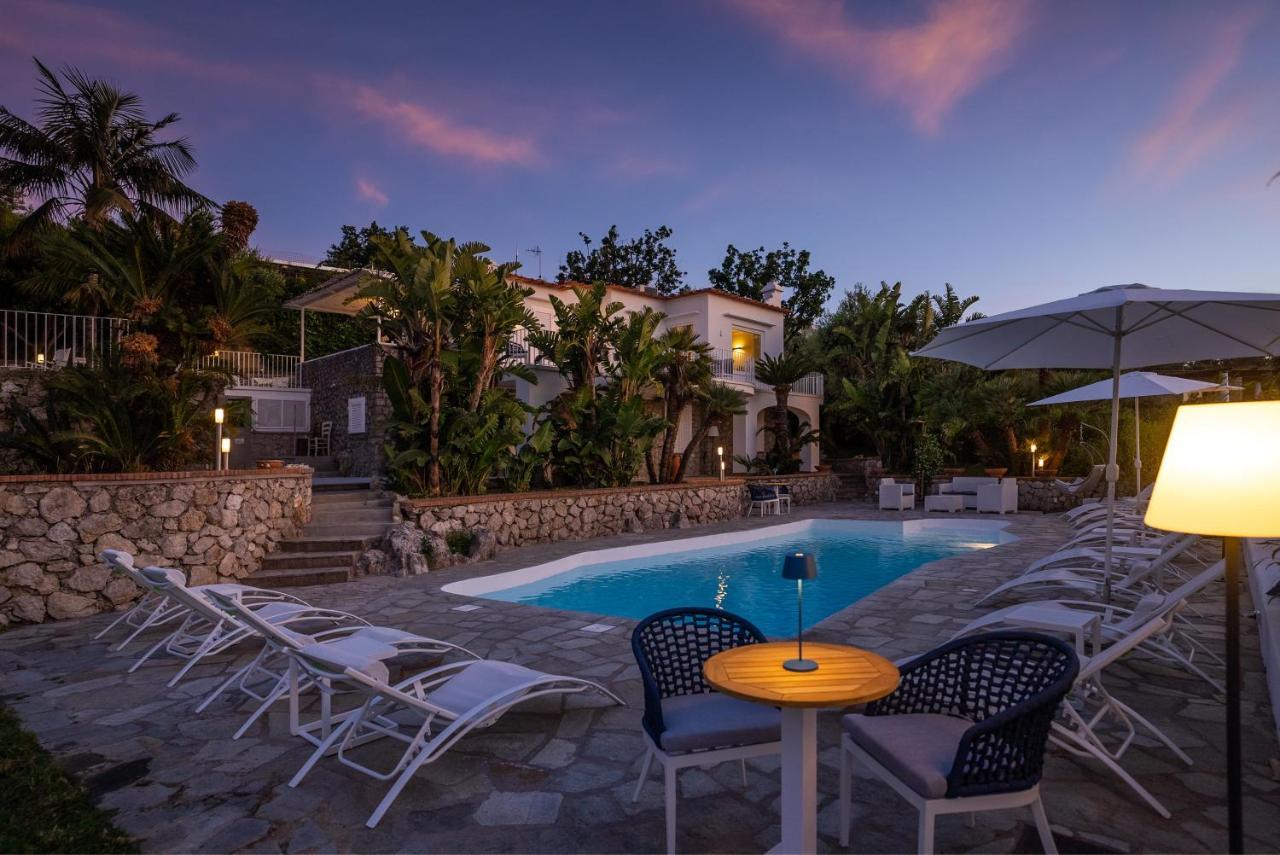 Capri Blue Luxury Villa Le Tre Monelle Anacapri  Exteriör bild