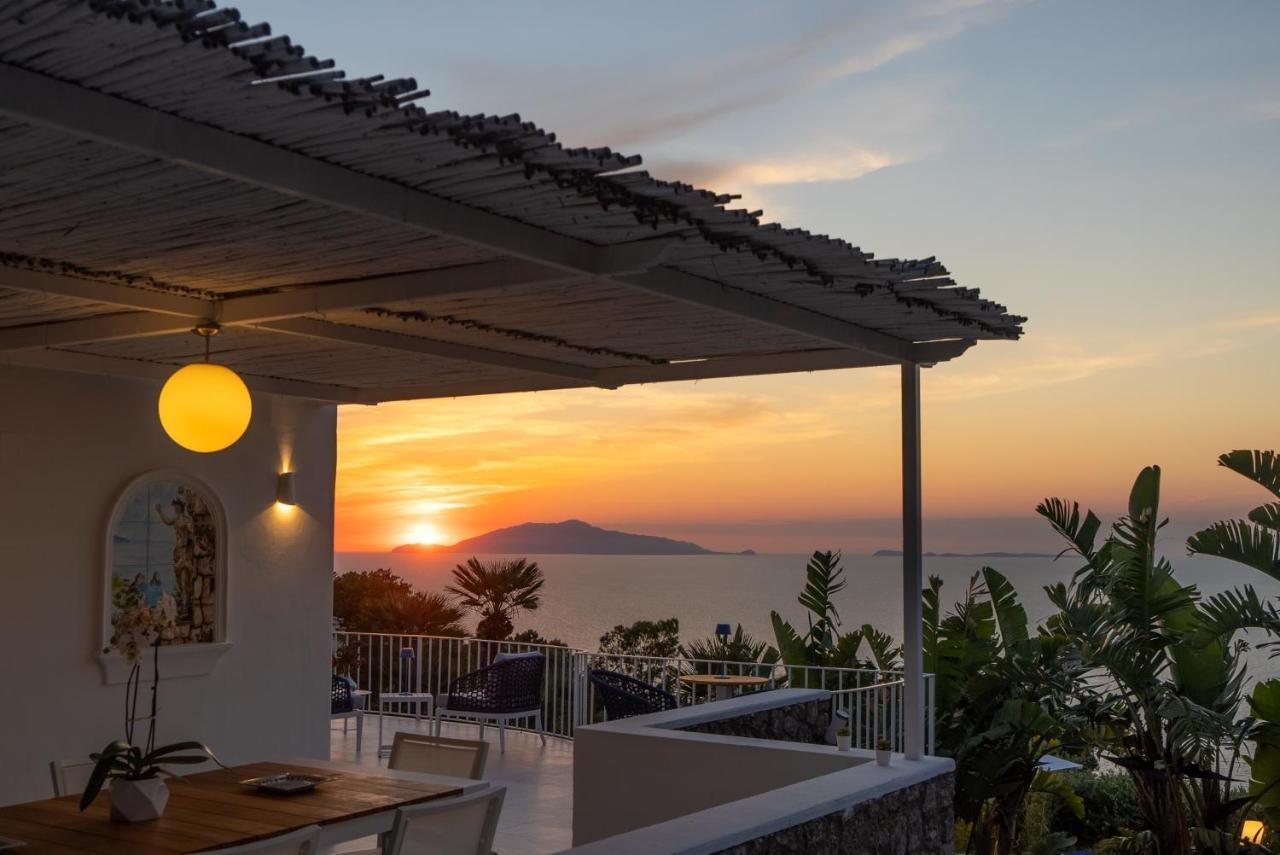 Capri Blue Luxury Villa Le Tre Monelle Anacapri  Exteriör bild