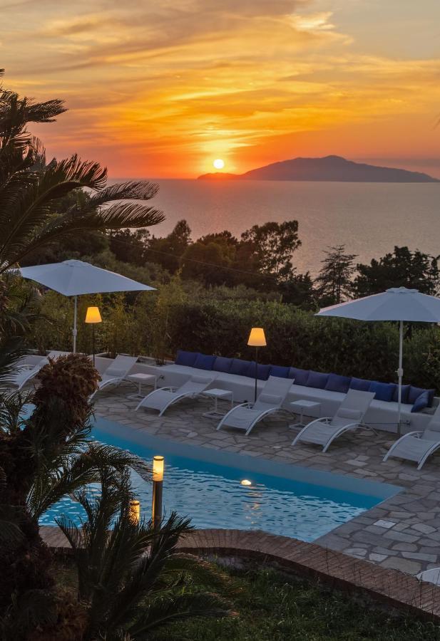 Capri Blue Luxury Villa Le Tre Monelle Anacapri  Exteriör bild