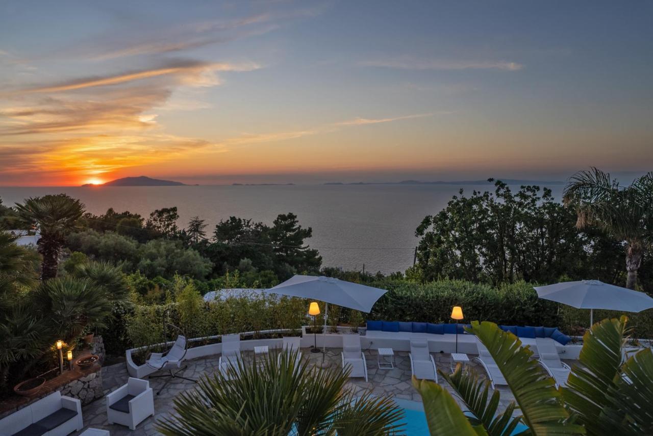 Capri Blue Luxury Villa Le Tre Monelle Anacapri  Exteriör bild