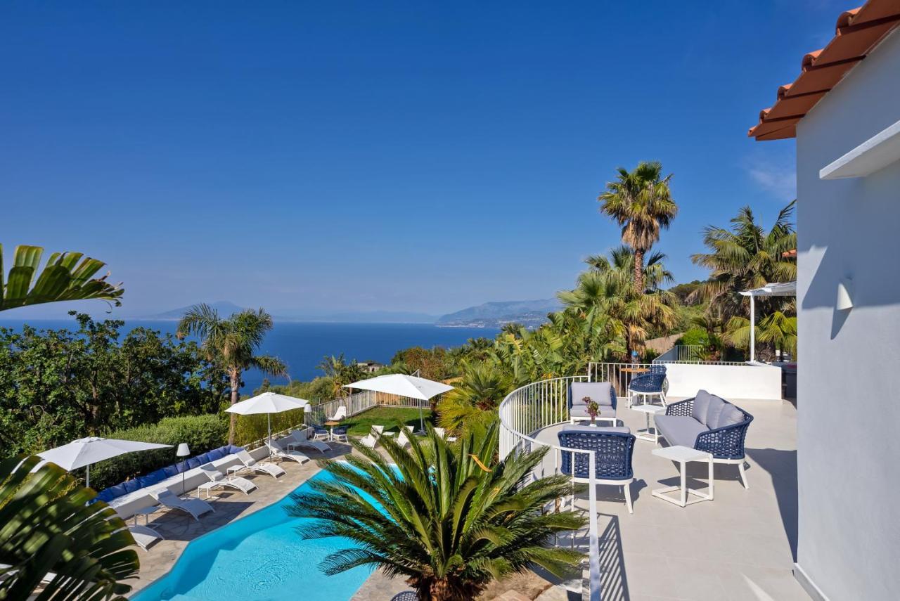 Capri Blue Luxury Villa Le Tre Monelle Anacapri  Exteriör bild