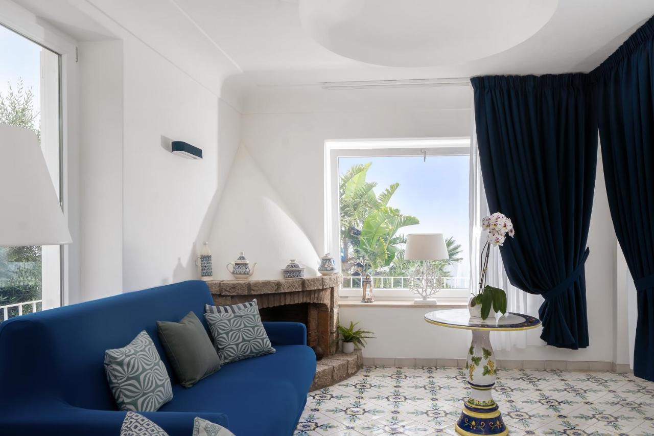 Capri Blue Luxury Villa Le Tre Monelle Anacapri  Exteriör bild