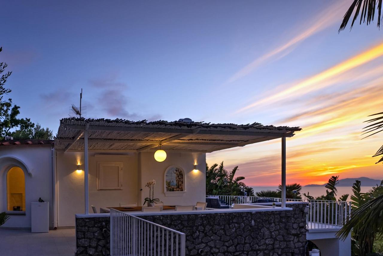 Capri Blue Luxury Villa Le Tre Monelle Anacapri  Exteriör bild