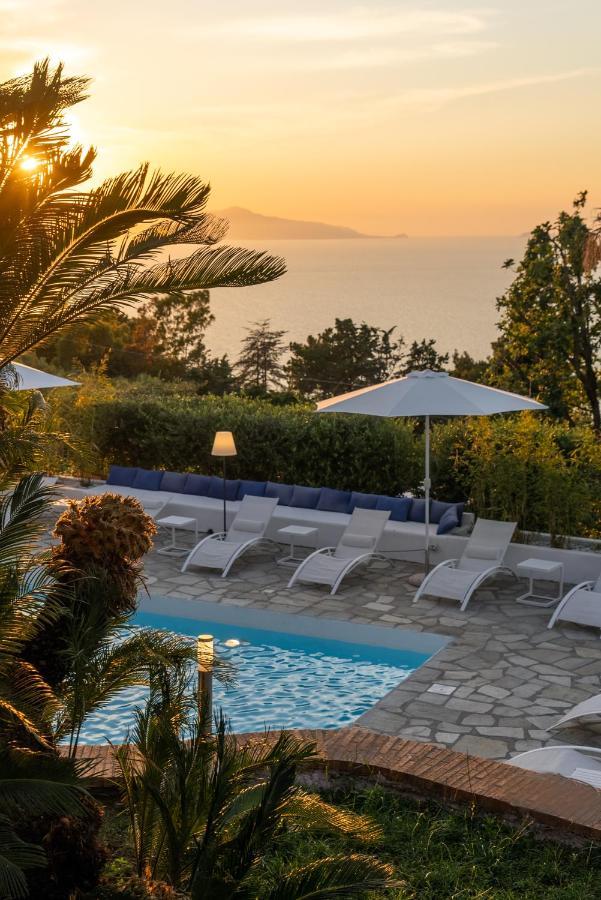 Capri Blue Luxury Villa Le Tre Monelle Anacapri  Exteriör bild