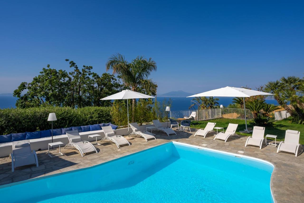 Capri Blue Luxury Villa Le Tre Monelle Anacapri  Exteriör bild