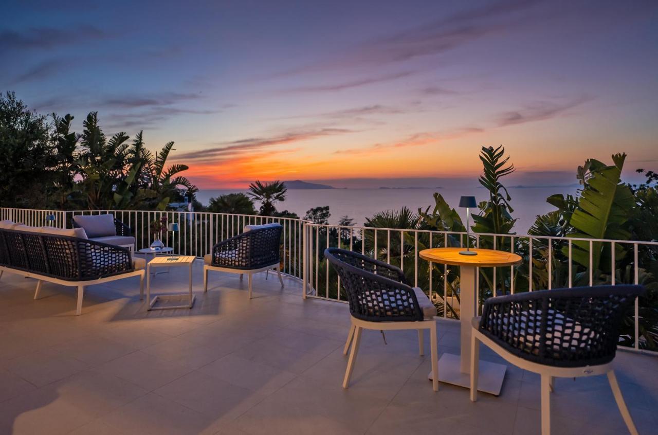 Capri Blue Luxury Villa Le Tre Monelle Anacapri  Exteriör bild