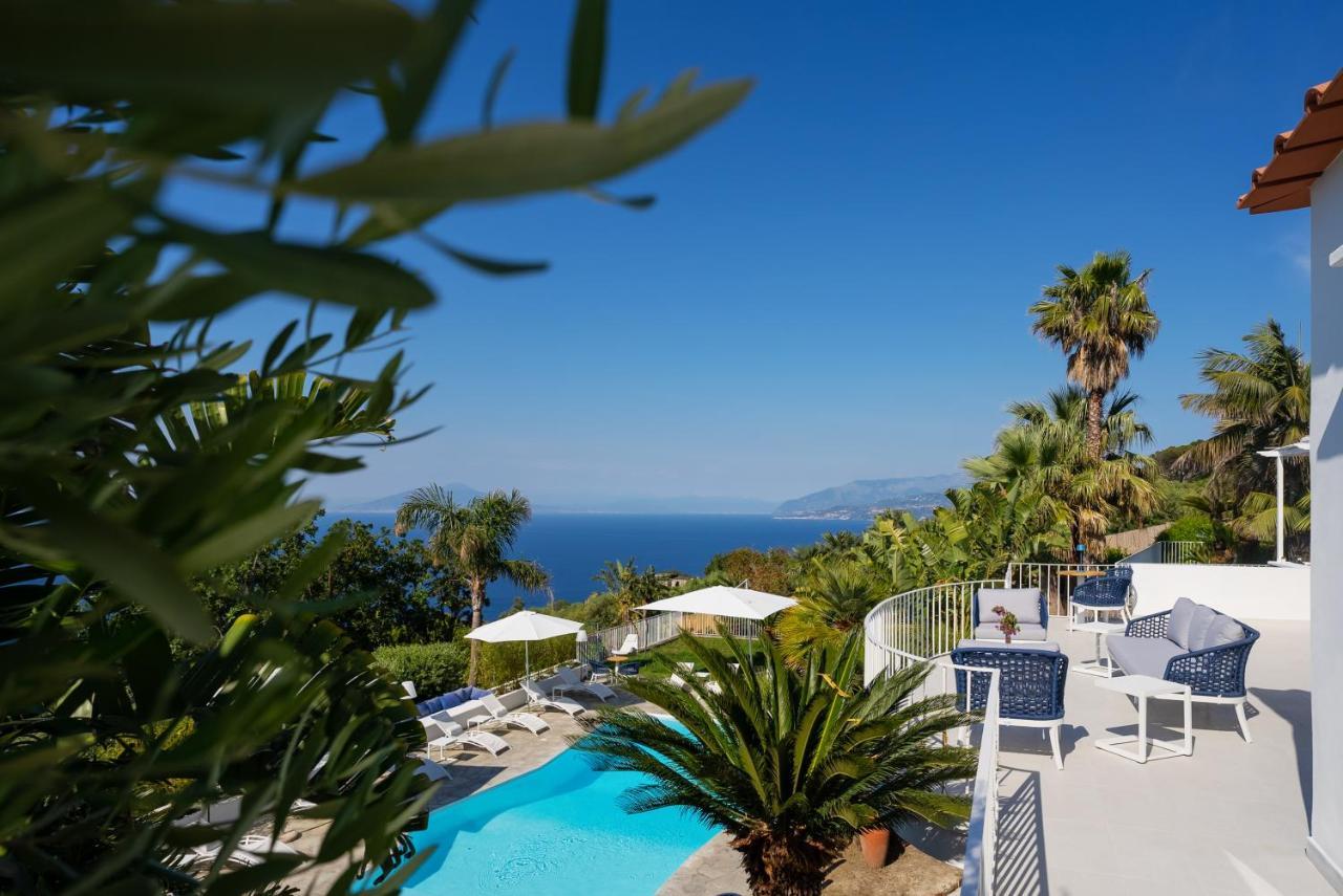 Capri Blue Luxury Villa Le Tre Monelle Anacapri  Exteriör bild