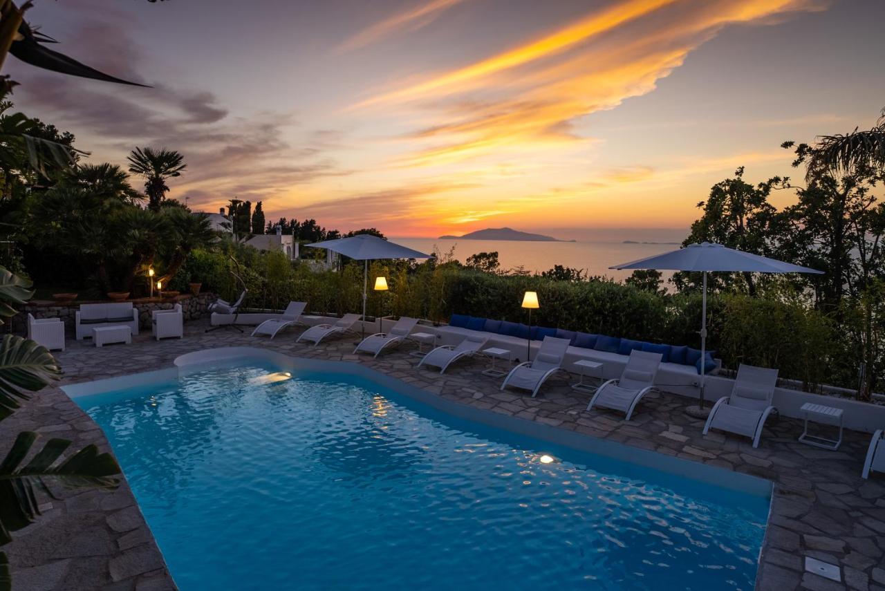 Capri Blue Luxury Villa Le Tre Monelle Anacapri  Exteriör bild